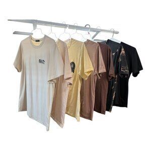 ROMWE Mens Lot of 7 Graphic T-Shirts~Size Medium~Y2K Streetwear Tops L15 05